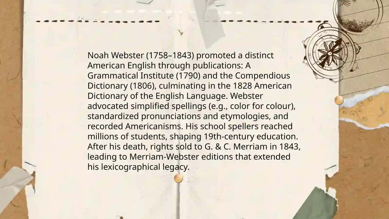 History and development of the American lexicography 4