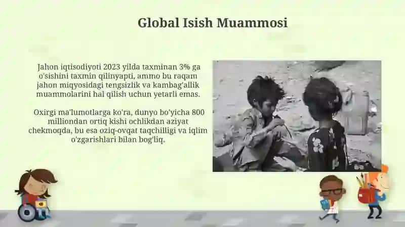 Insoniyatning global muammolari 4