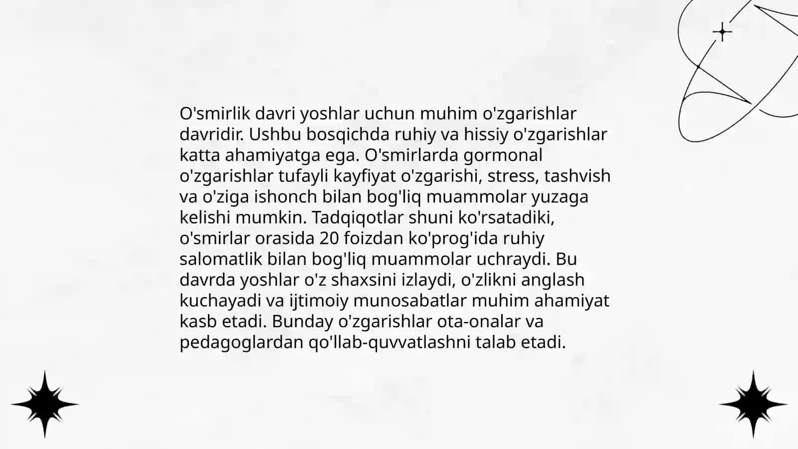 Yoshga oid ruhiy holatlar 4