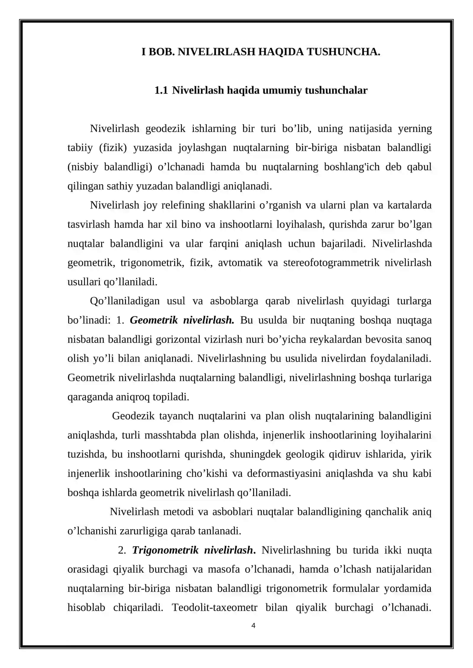 Texnik nivelirlar va ularni qo’llanilishi 4