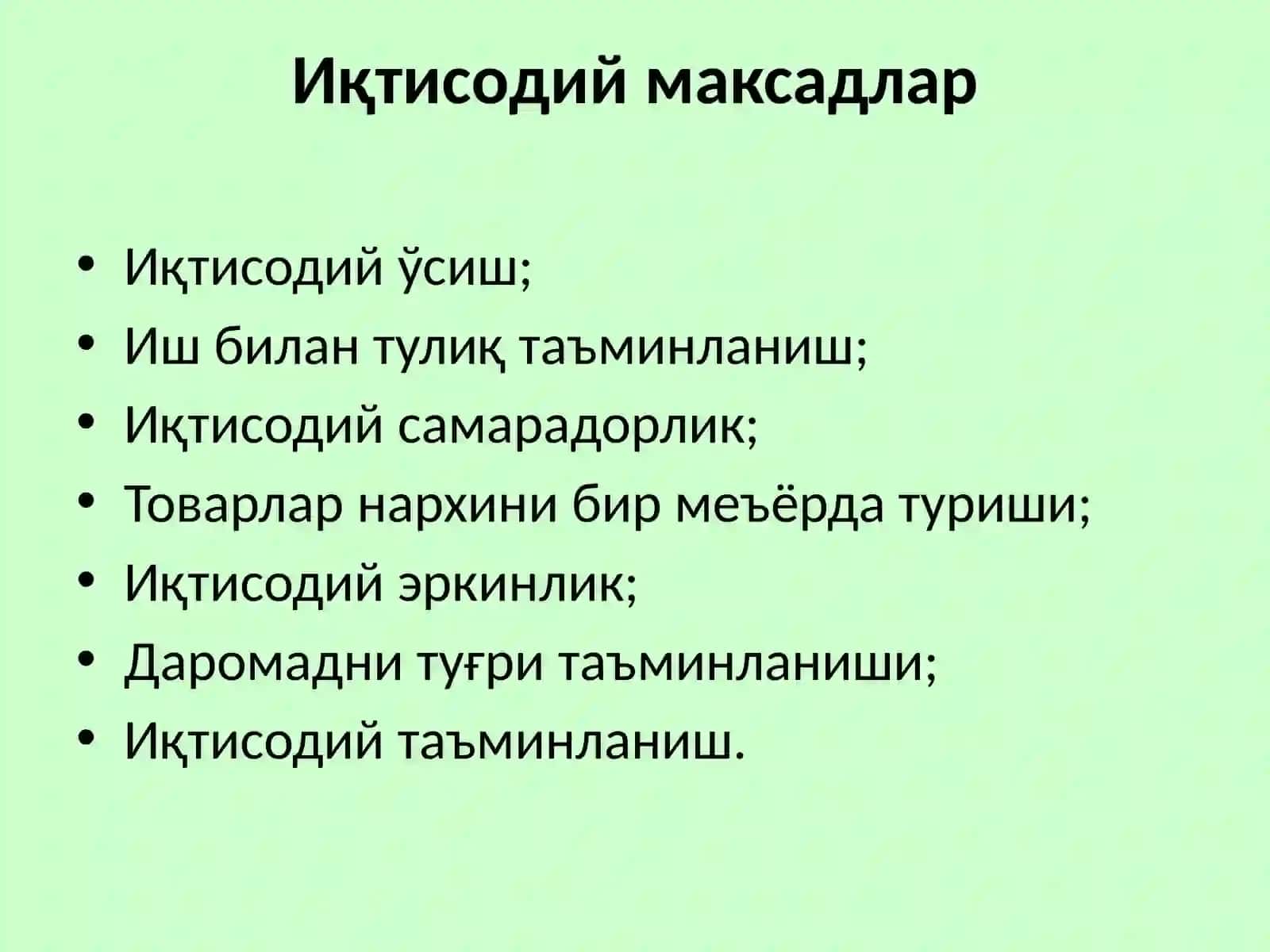 Mikroiqtisodiyot fanining mazmuni 4