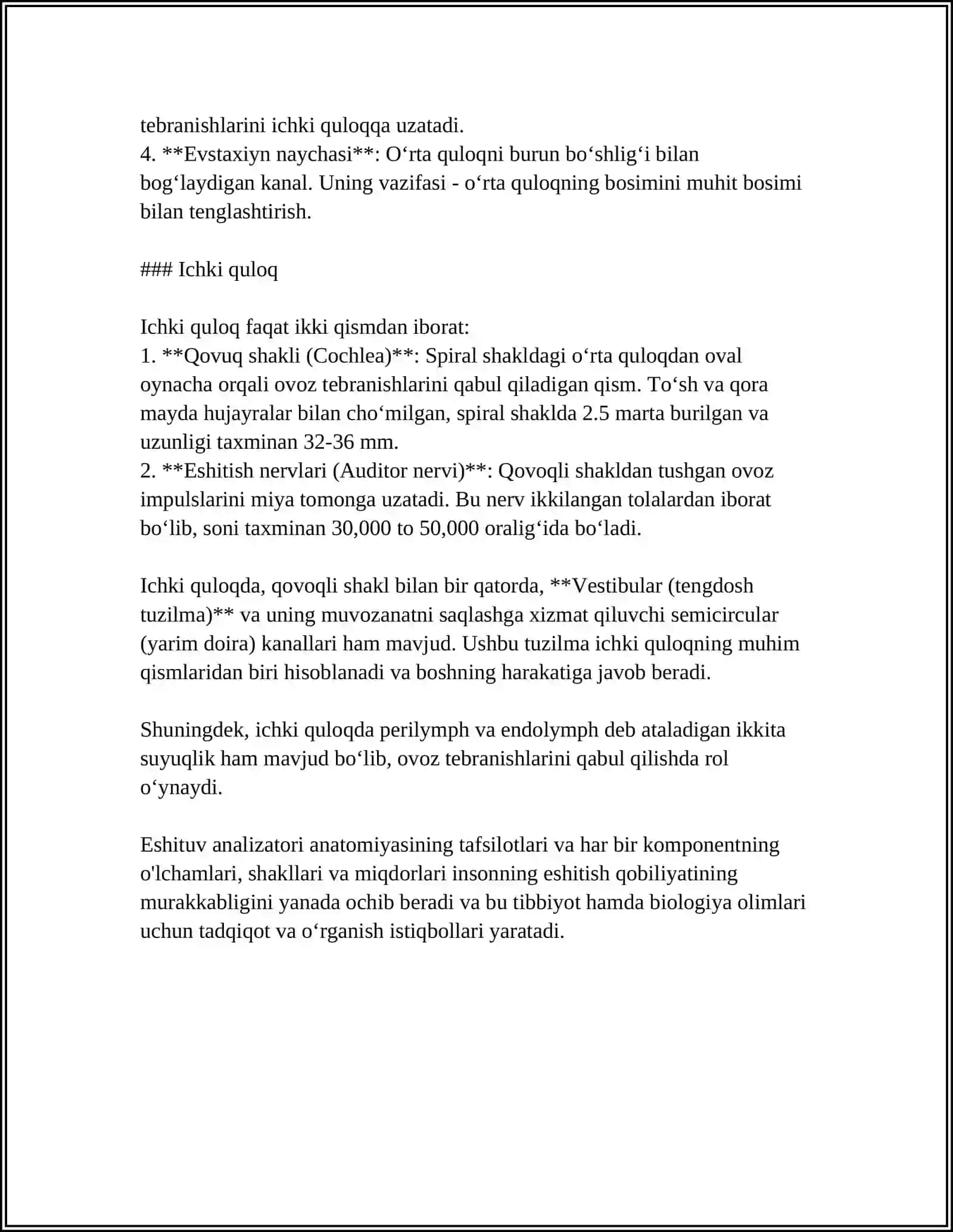 Eshituv analizatorining asosiy patologiyasi 4