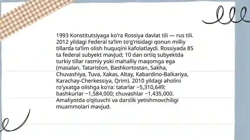 Rossiyada turkiy tillarni o'rganish tadqiqi 4