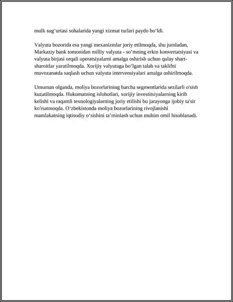 MOLIYA VA MOLIYAVIY TEXNOLOGIYALAR 4