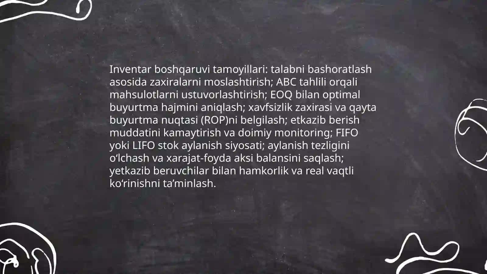 Logistik menejment tamoyillari 4