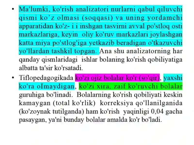 KO’RISHDA NUQSONI BOR BOLALAR 4