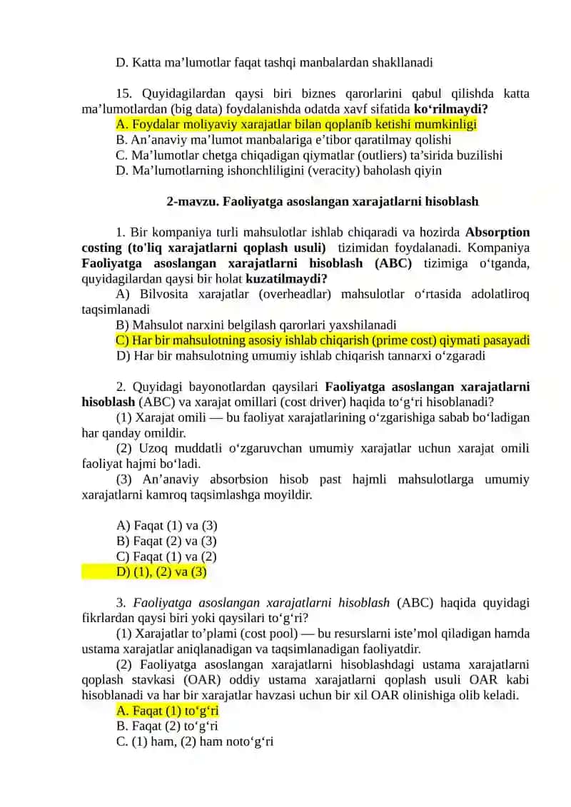 Axborotni boshqarish 4