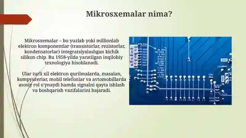 Raqamli mikrosxemalar bilan tanishish 4