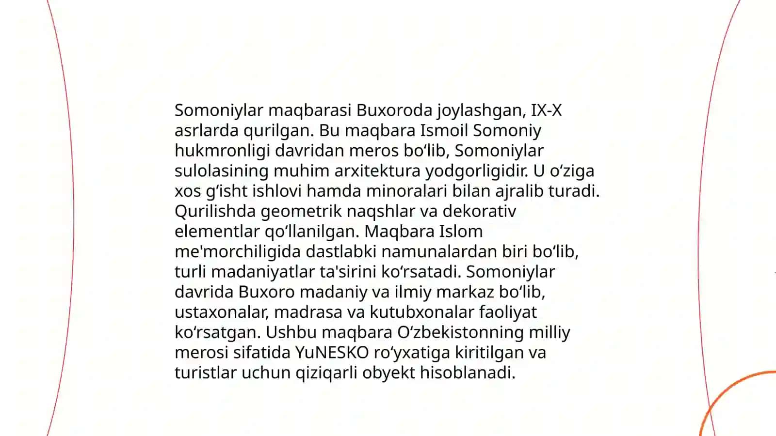 Somoniylar maqbarasi 4
