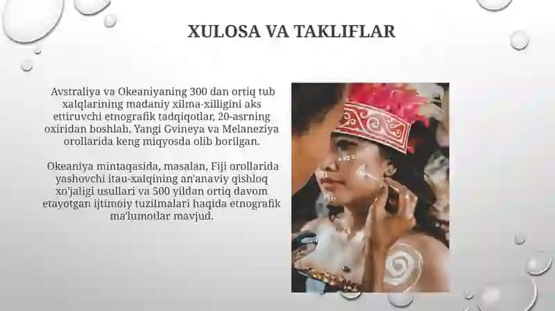 Avstraliya va okeaniya xalqlari etnografiyasi 4