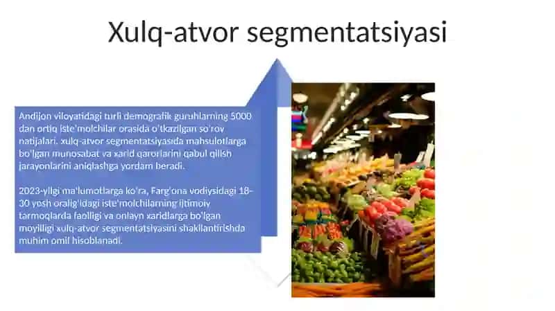 Bozorni segmentlash xususyatlari 4