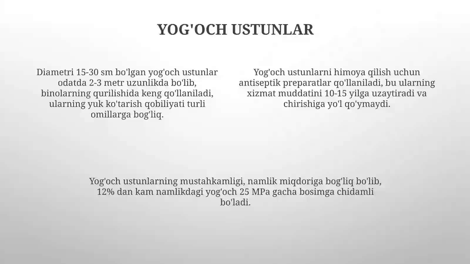 Poʻlar turlari va xossalari 4