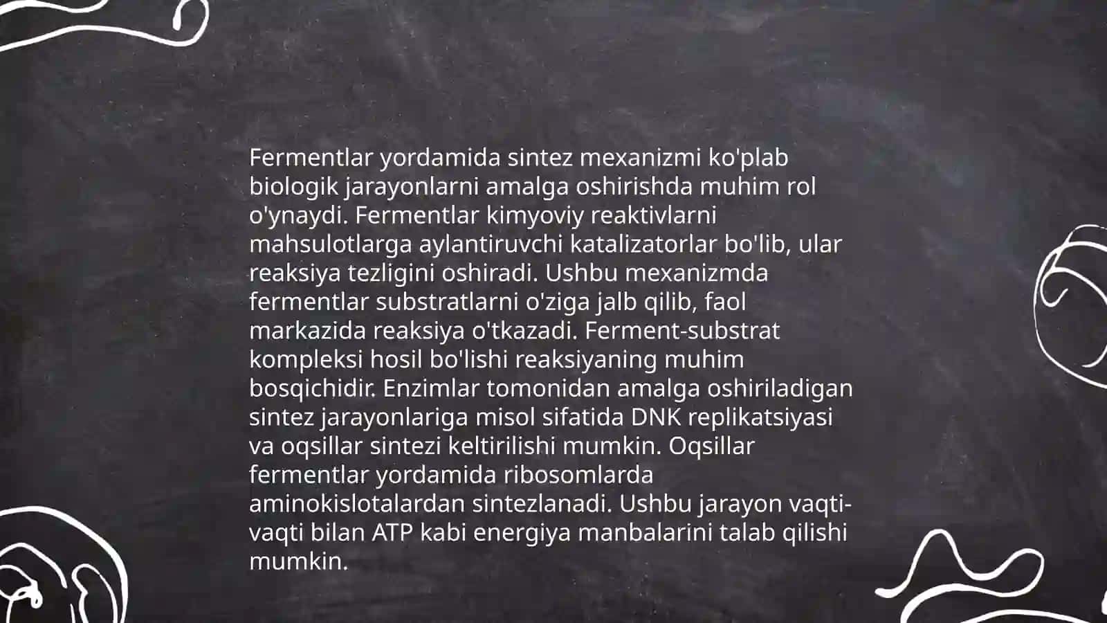 Aminokislotalar va fermentlar 4