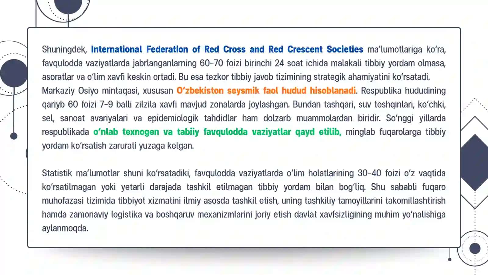 FUQARO MUHOFAZASI TIBBIYOT XIZMATI, VAZIFASI, TASHKILIY TAMOYILLAR 4