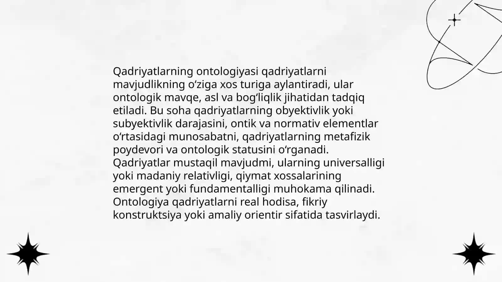 Qadriyatlar falsafasi 4