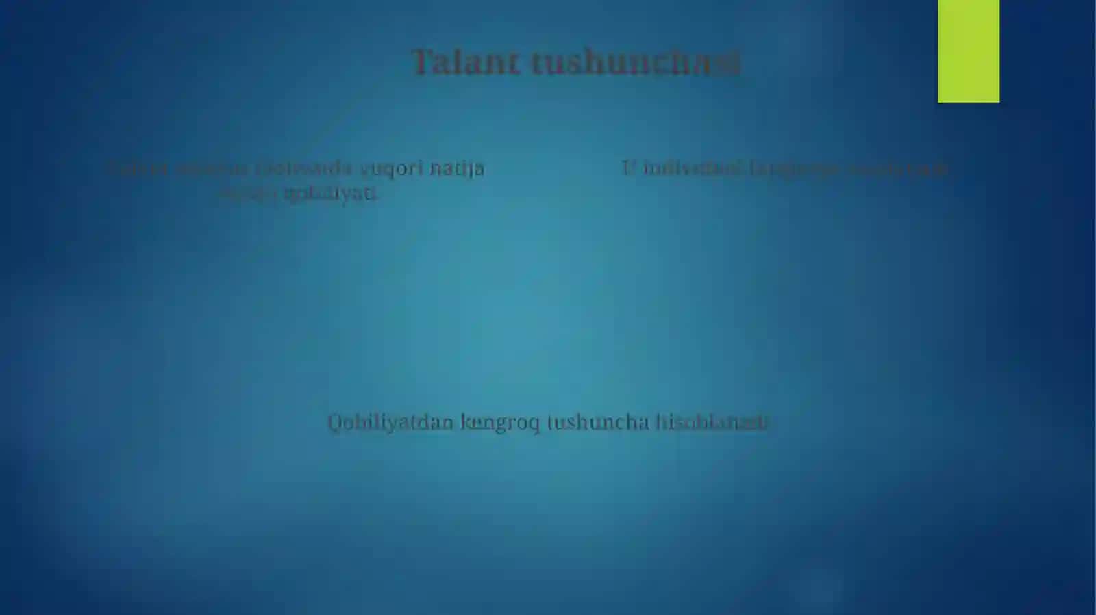 Talantning paydo bo'lishi va tuzilishi 4