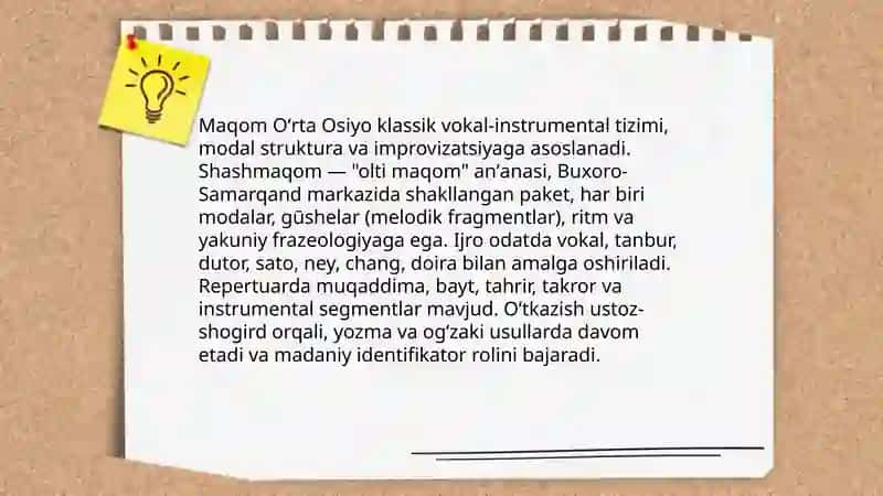 Oʻrta Osiyo xalqlari musiqa madaniyati 4