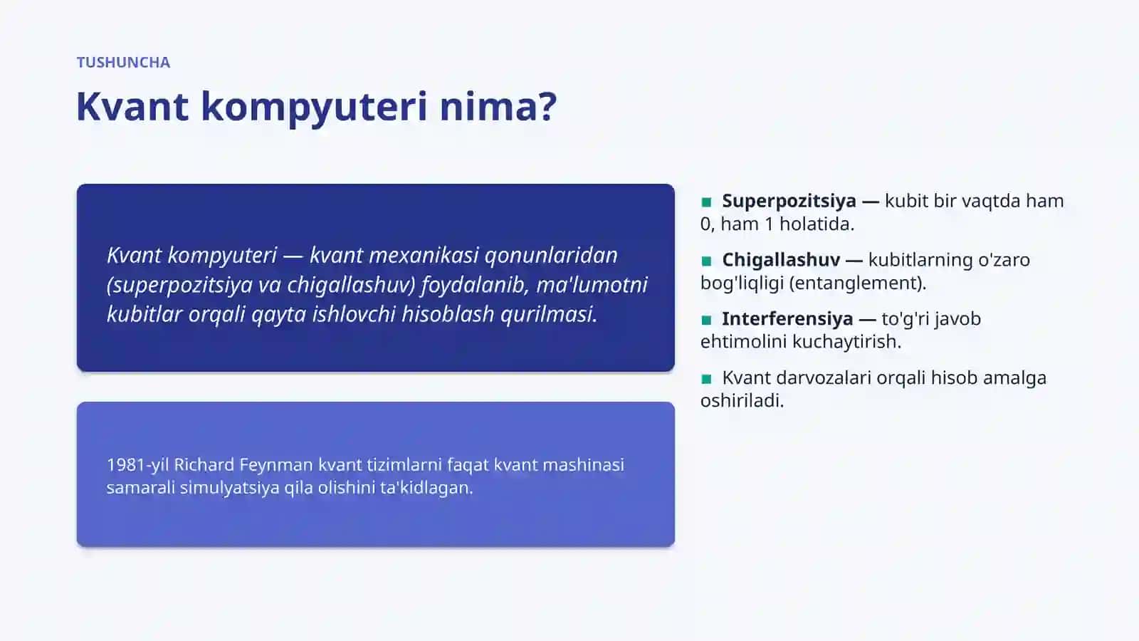 Kvant kompyuterlari: tarixi va rivojlanishi 4