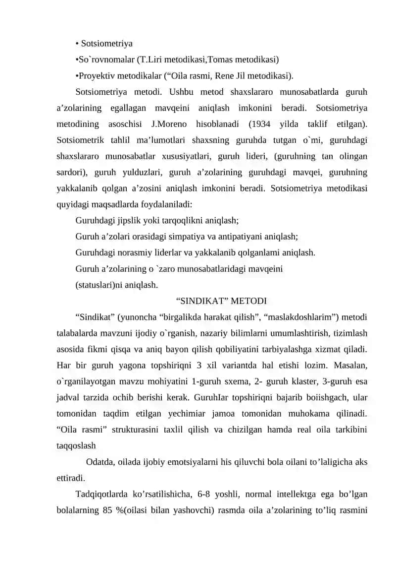 Shaxslararo munosabatlar psixodiagnostikasi 4