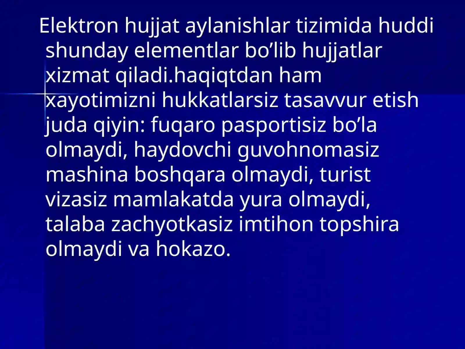 Elektron hujjat aratish usul va vositalari 4