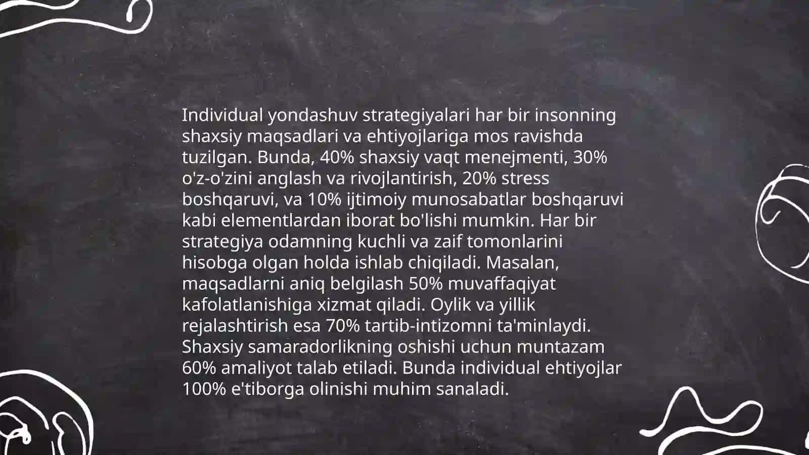 Bo'sh o'zlashtiruvchi o'quvchilar bilan ishlash 4