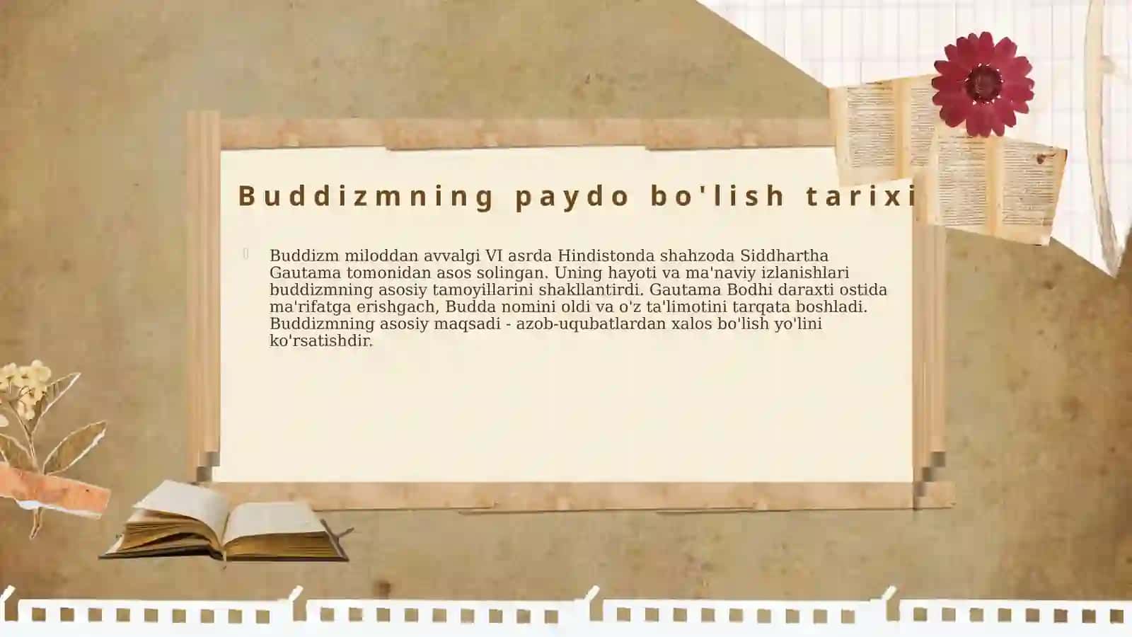 Buddizmning kelib chiqishi va asosiy tushunchalari 4