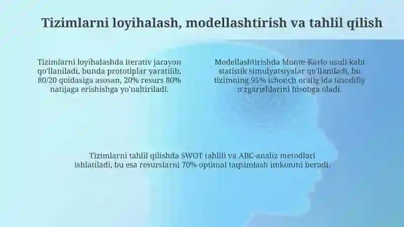Texnik tizimlar: Asosiy tushunchalar va klassifikatsiya 4
