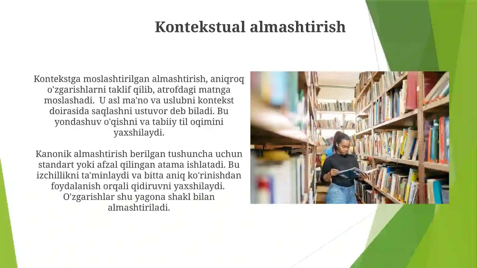 Kanonikalmashtirishlar 4