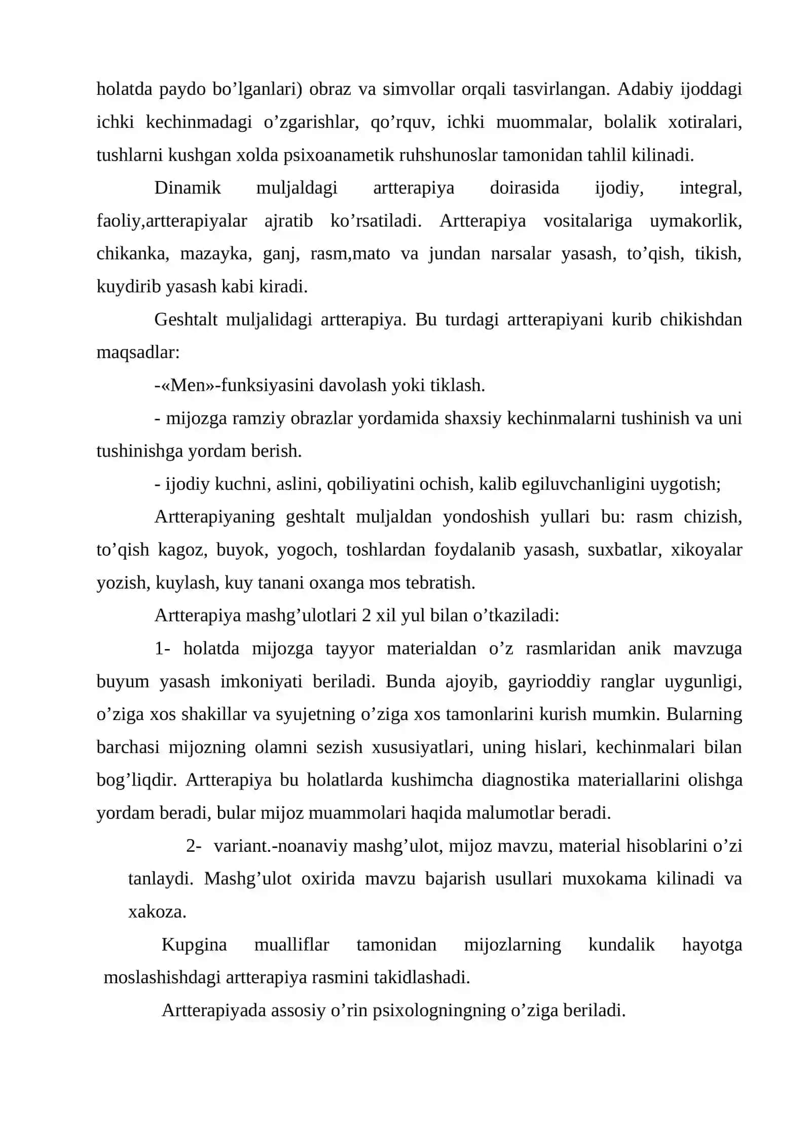 ARTTERAPIYA 4