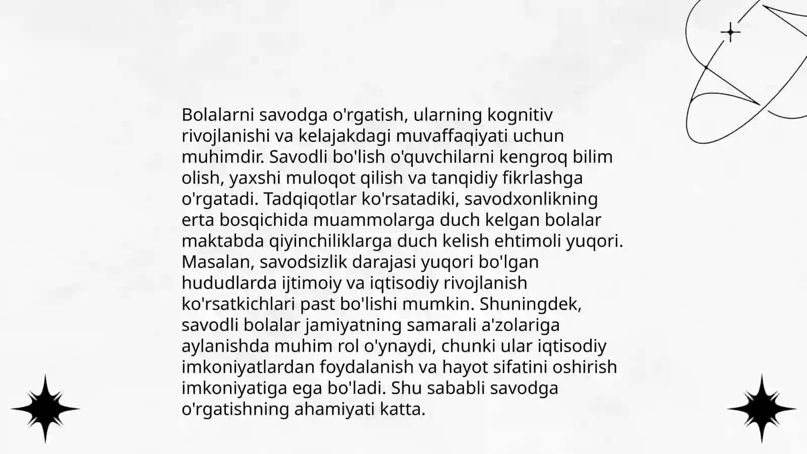Ilk Qadam davlat dasturining maqsadlari 4