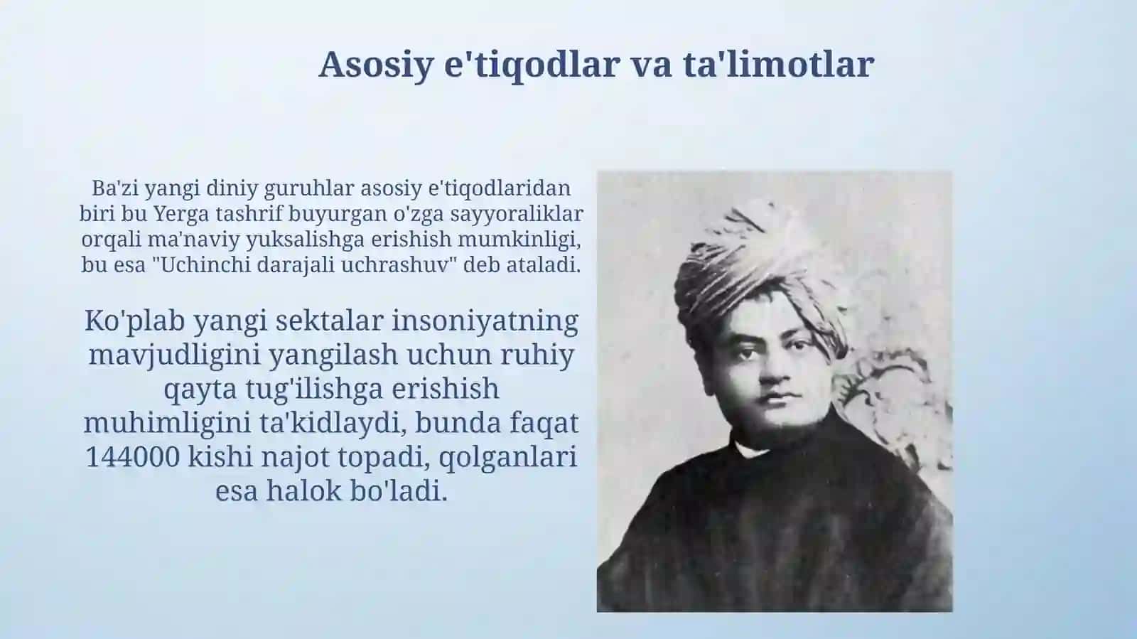 Yangi diniy taʼlimotlar va sektalar 4