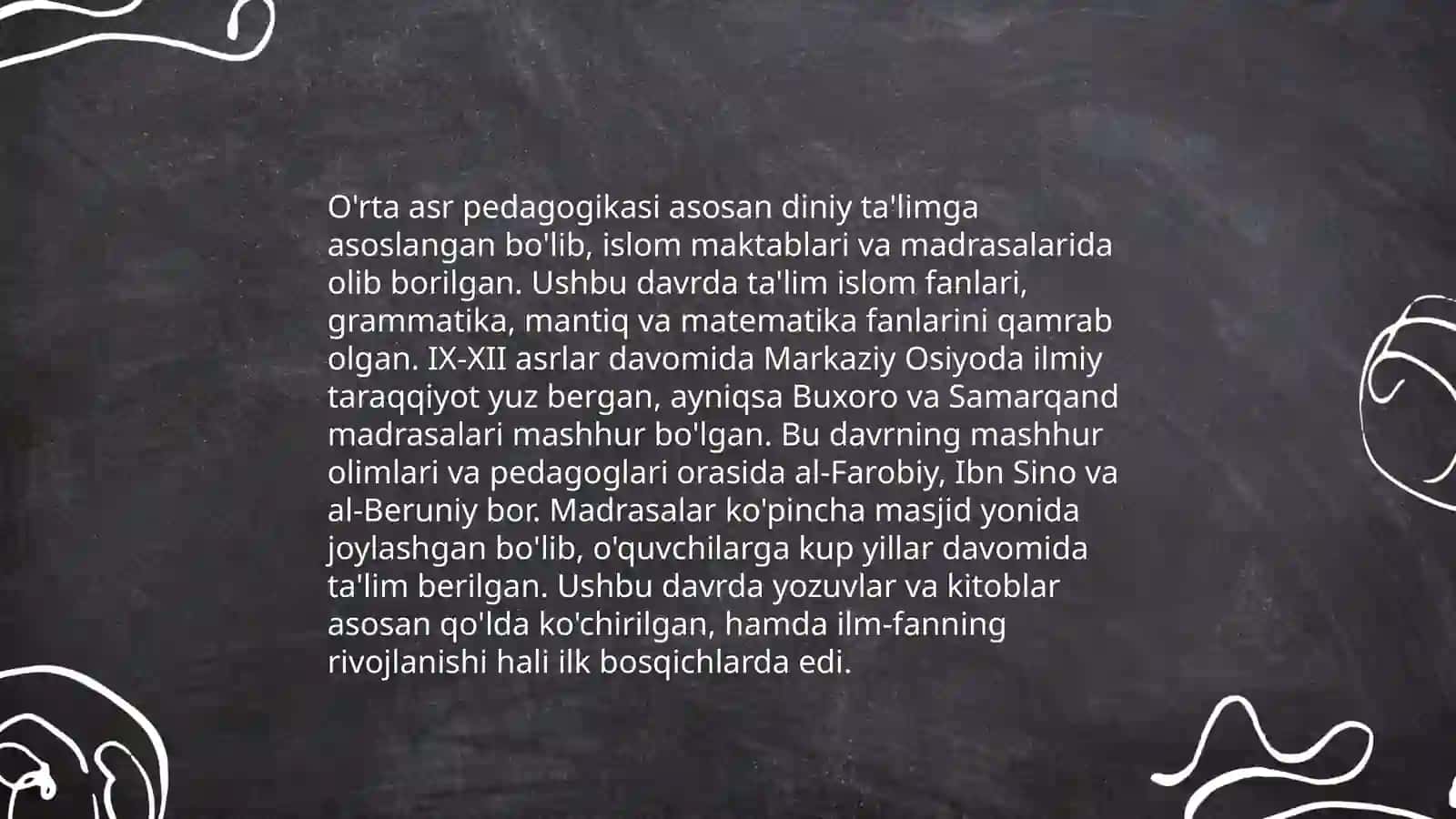 Pedagogika tarixi va nazariyasi 4