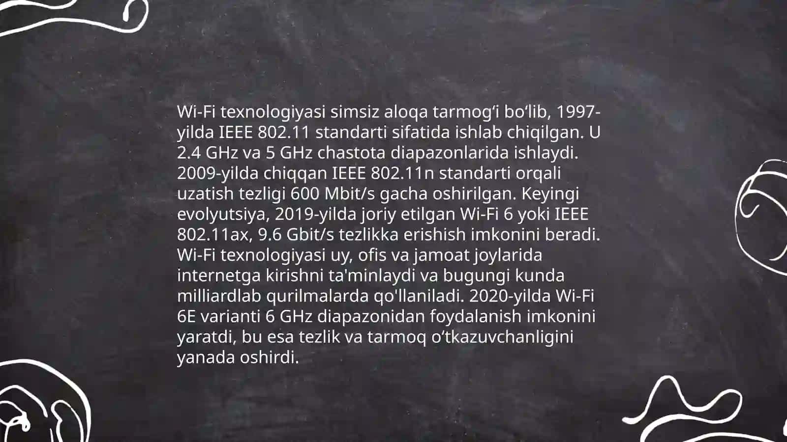 Simsiz tarmoqlar bilan ishlash 4