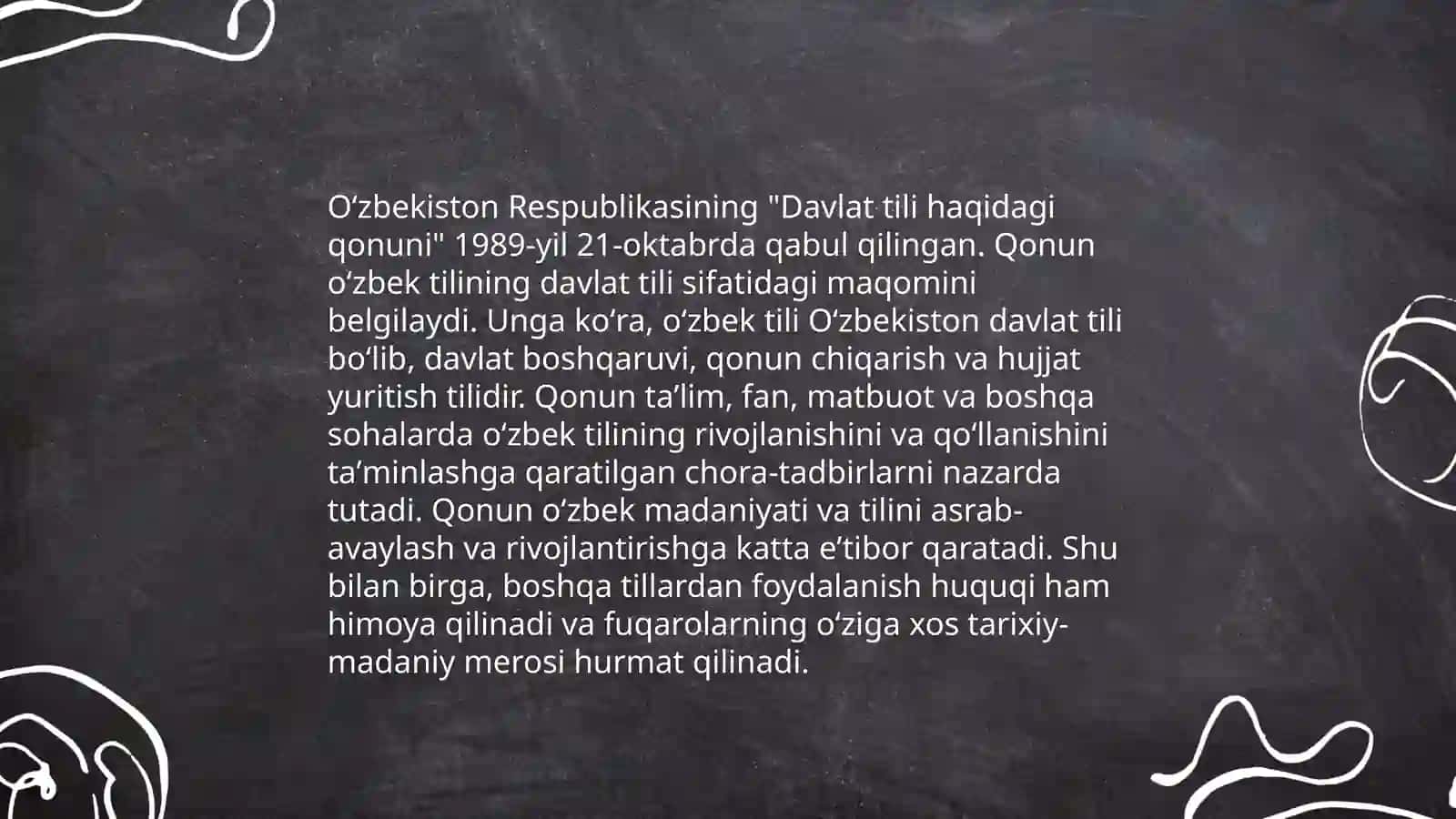 Ozbekiston davlat tili haqidagi qonun 4