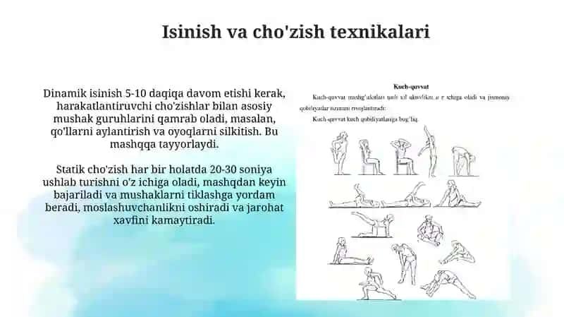Koʻp kurash mashgʻulotlarini rejalashtirish 4