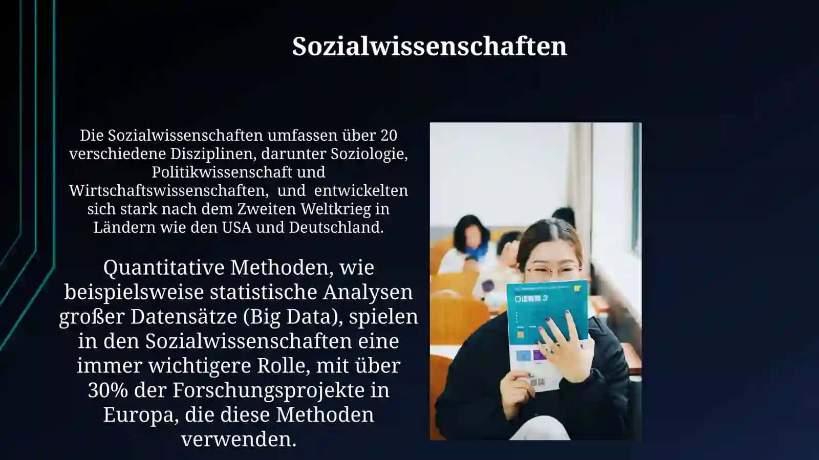Die Fachrichtungen an den Universitäten 4