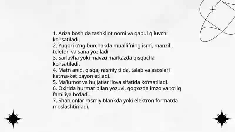 Malumot axborot hujjatlari 4