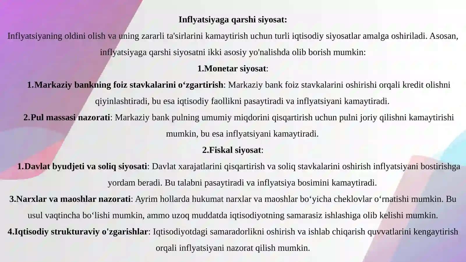 Inflyatsiyavainflyatsiyagaqarshisiyosat 4