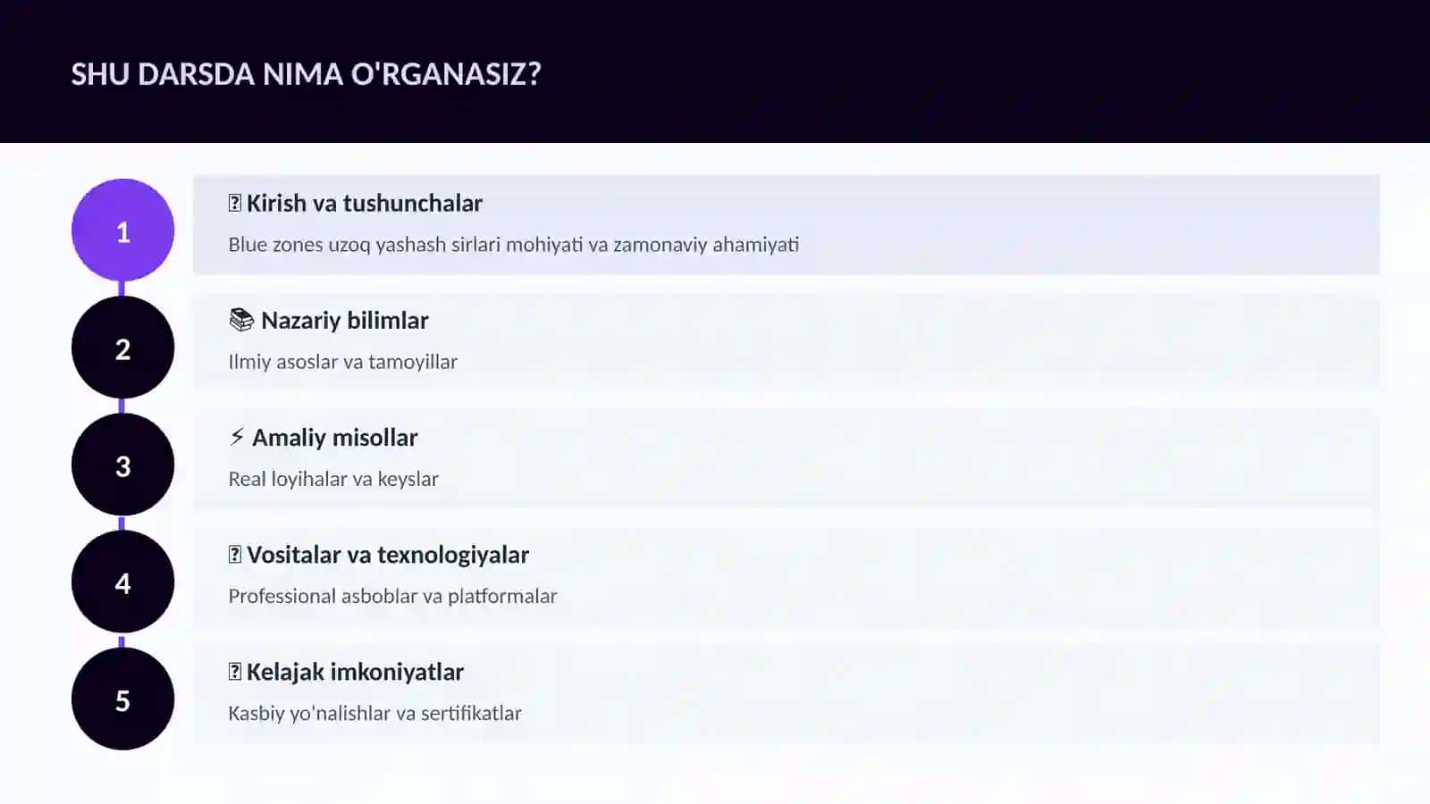Blue zones uzoq yashash sirlari 4