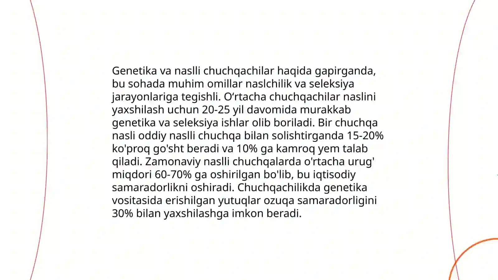 Katta oq nasilli chuchqa koʻrsatkichlari 4