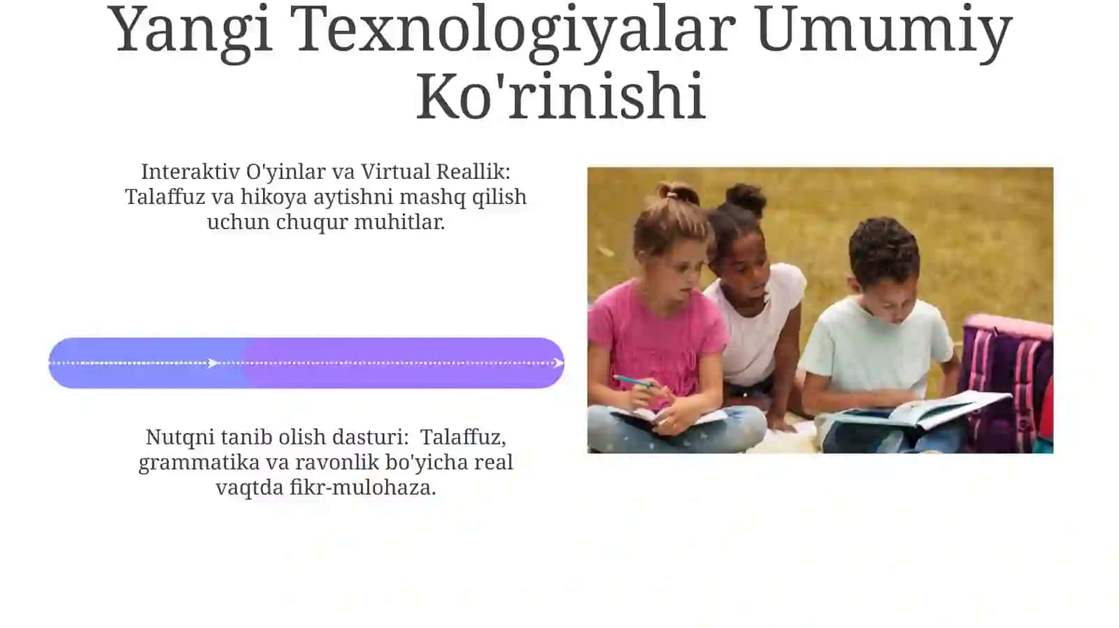 Nutq va matn uchun gamifikatsiyalashtirilgan o'quv platformalari 4