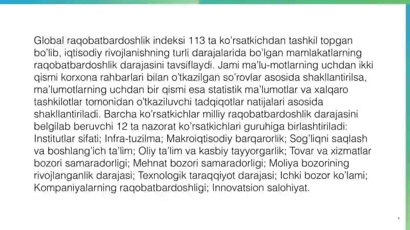 Jahon iqtisodiyotining rivojlanishida XIMning faoliyati va xususiyati 4