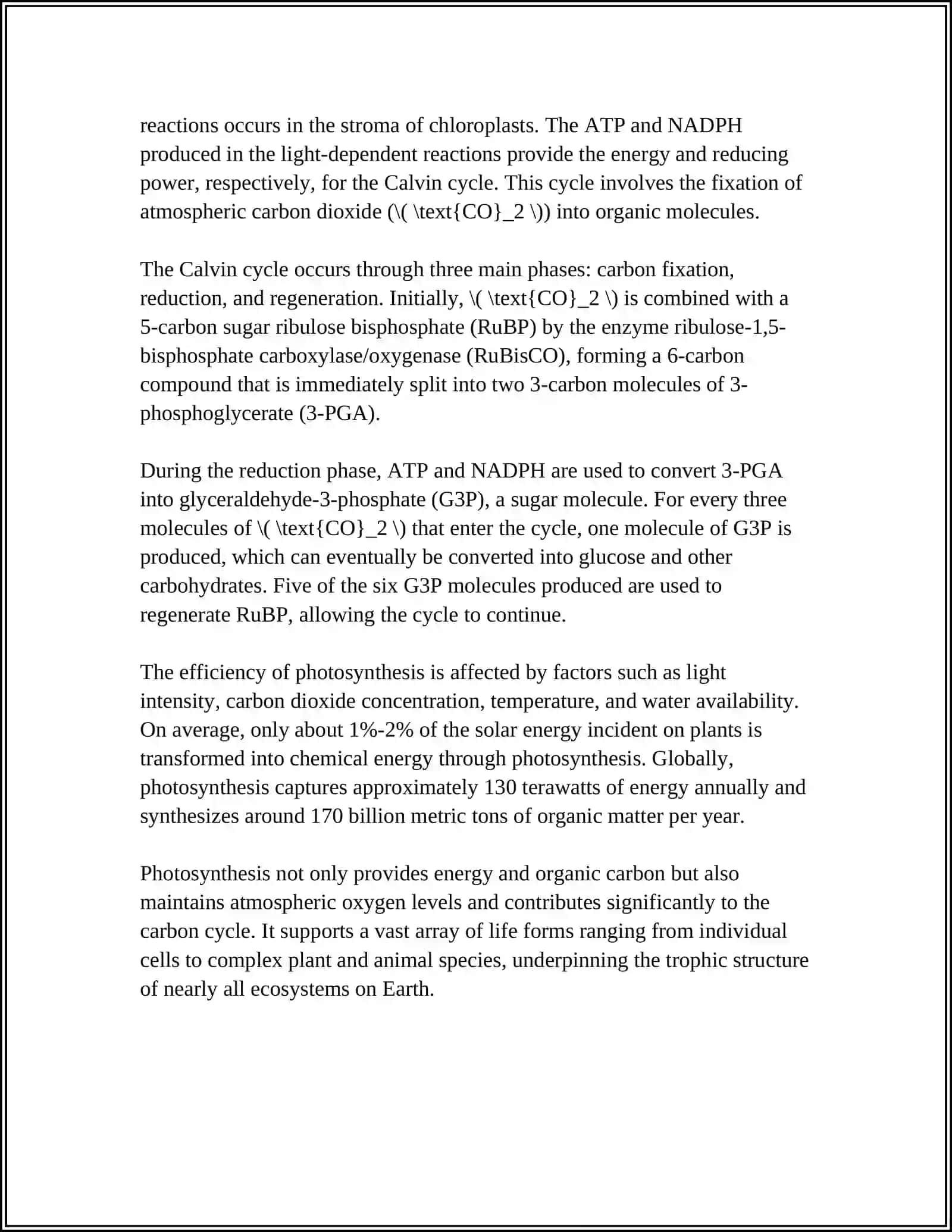 PLANT FORMATION AND THEIR ENVIRONMENT 4