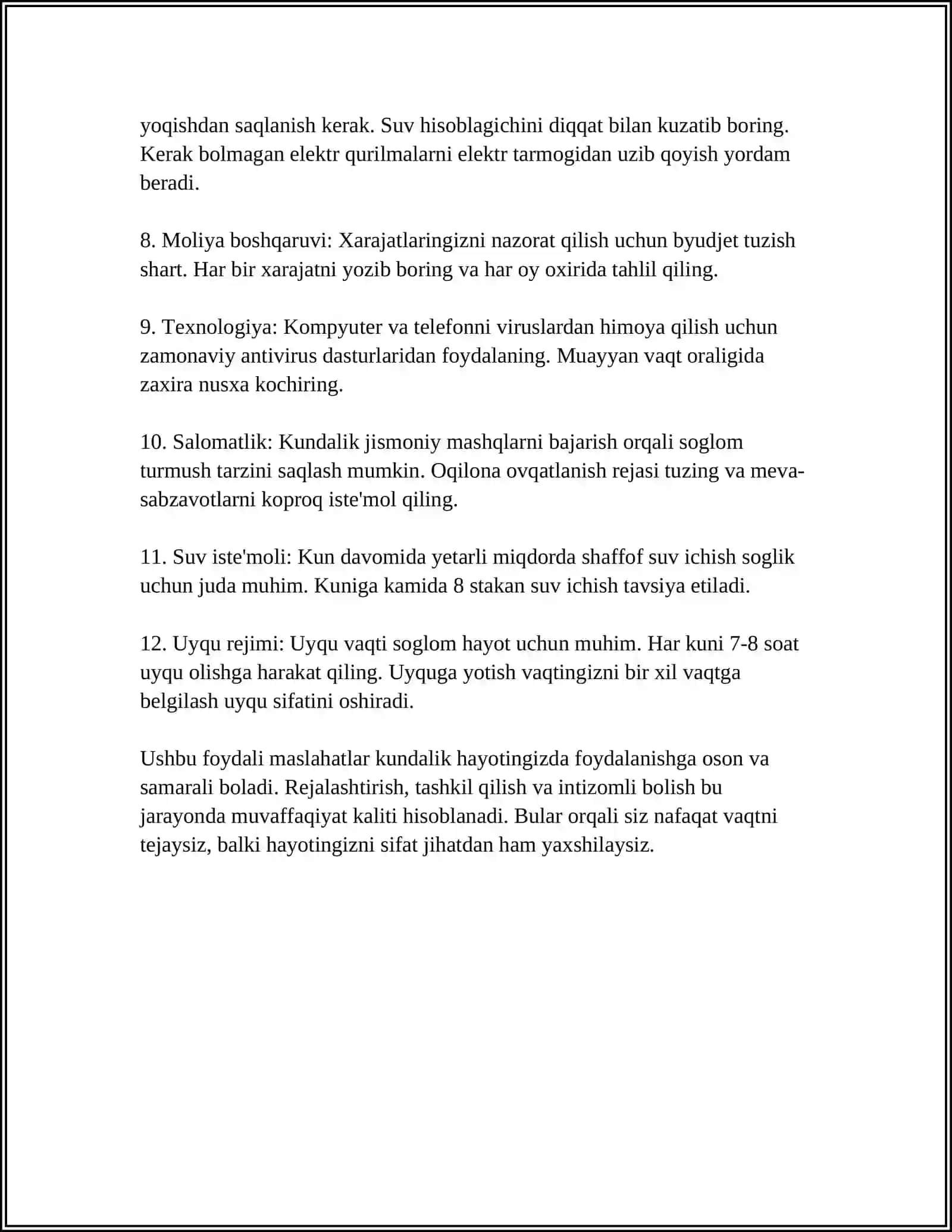 MAKTABGACHA TAʼLIM TASHKILOTLARIDA ISH HUJJATLARINI YURITILISHI.04-MAKTABGACHA TAʼLIM TASHKILOTI METODISTNING ISH XUJJATLARI 4
