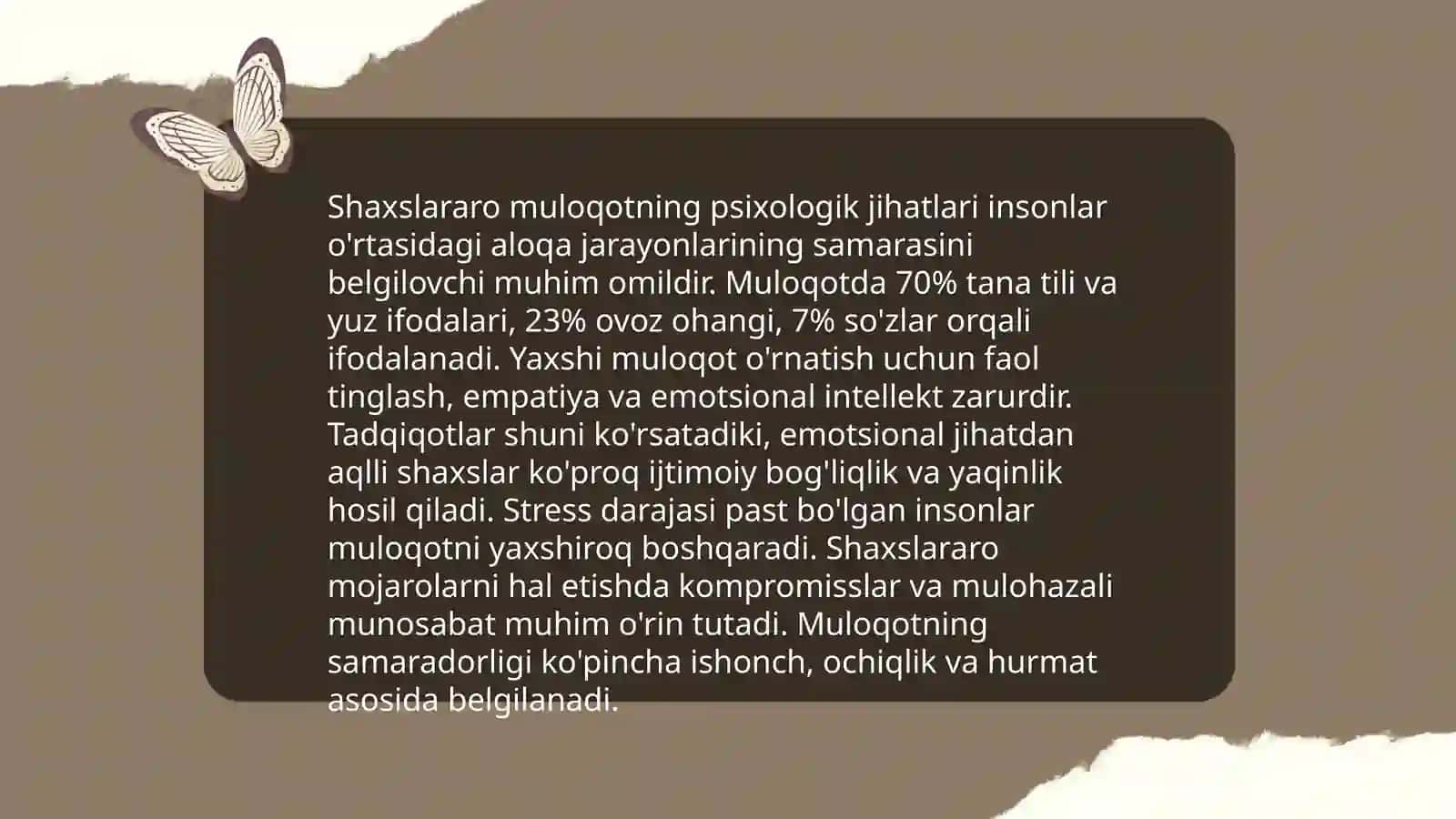 Tibbiyotda psixologiya va shaxslararo muloqot 4