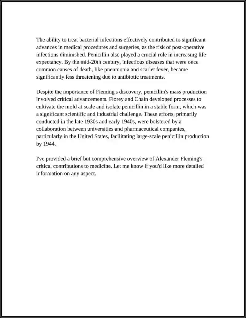 Fleming's Discovery 4