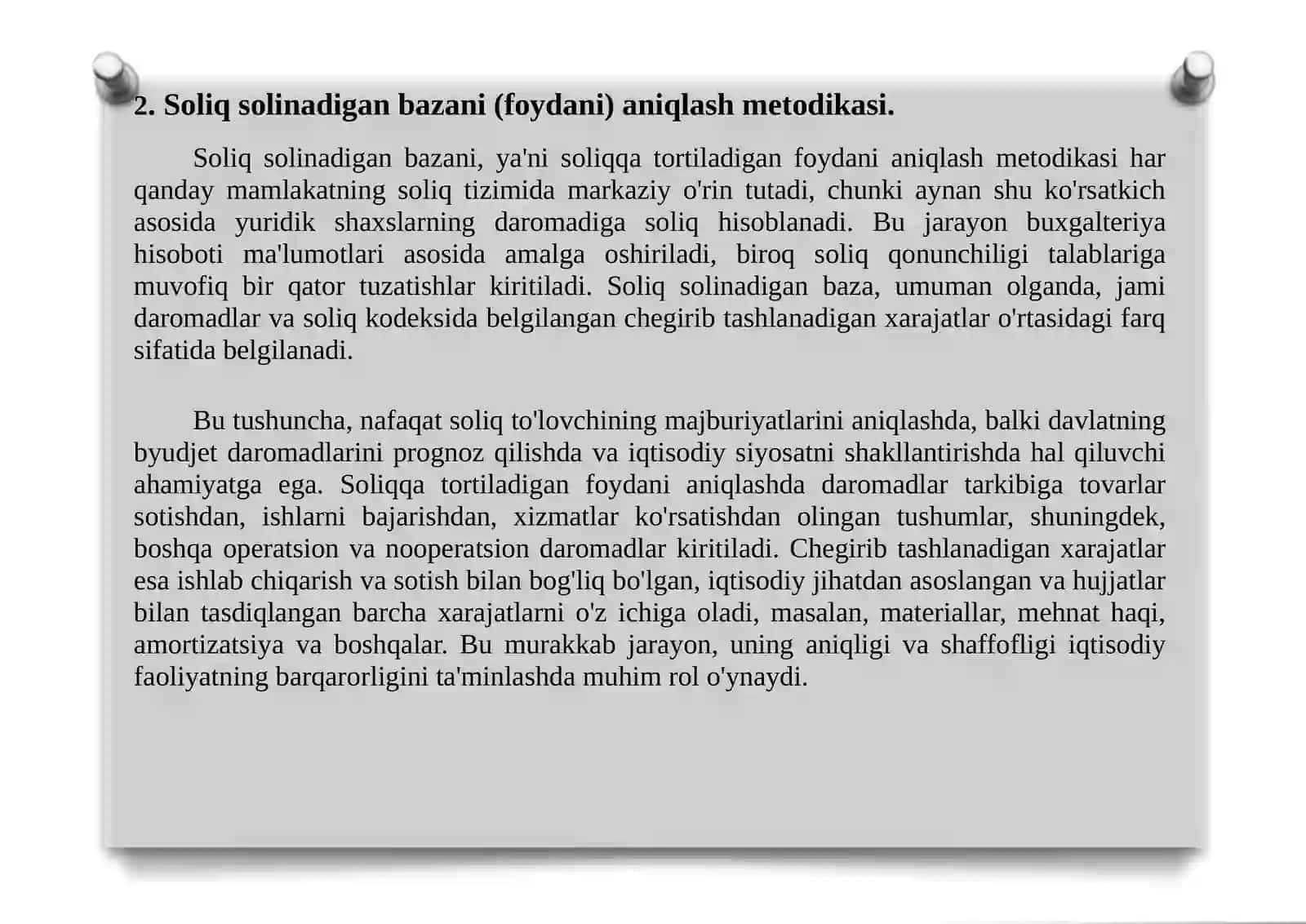 Foyda solig'ini hisoblash va budjetga to'lash tartibi 4
