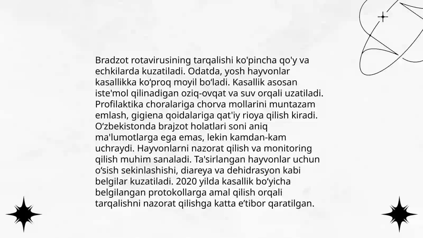 Bradzot rotavirusli diareya 4
