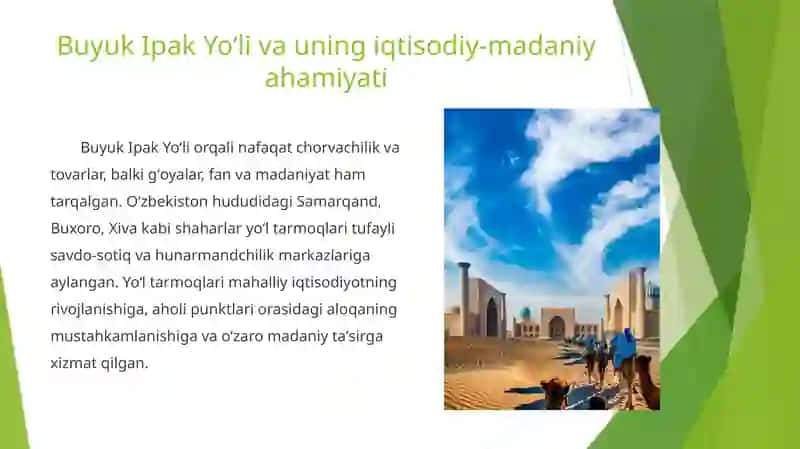 O‘zbekistonda yo‘l qurilishi tarixini tahlil qilish 4