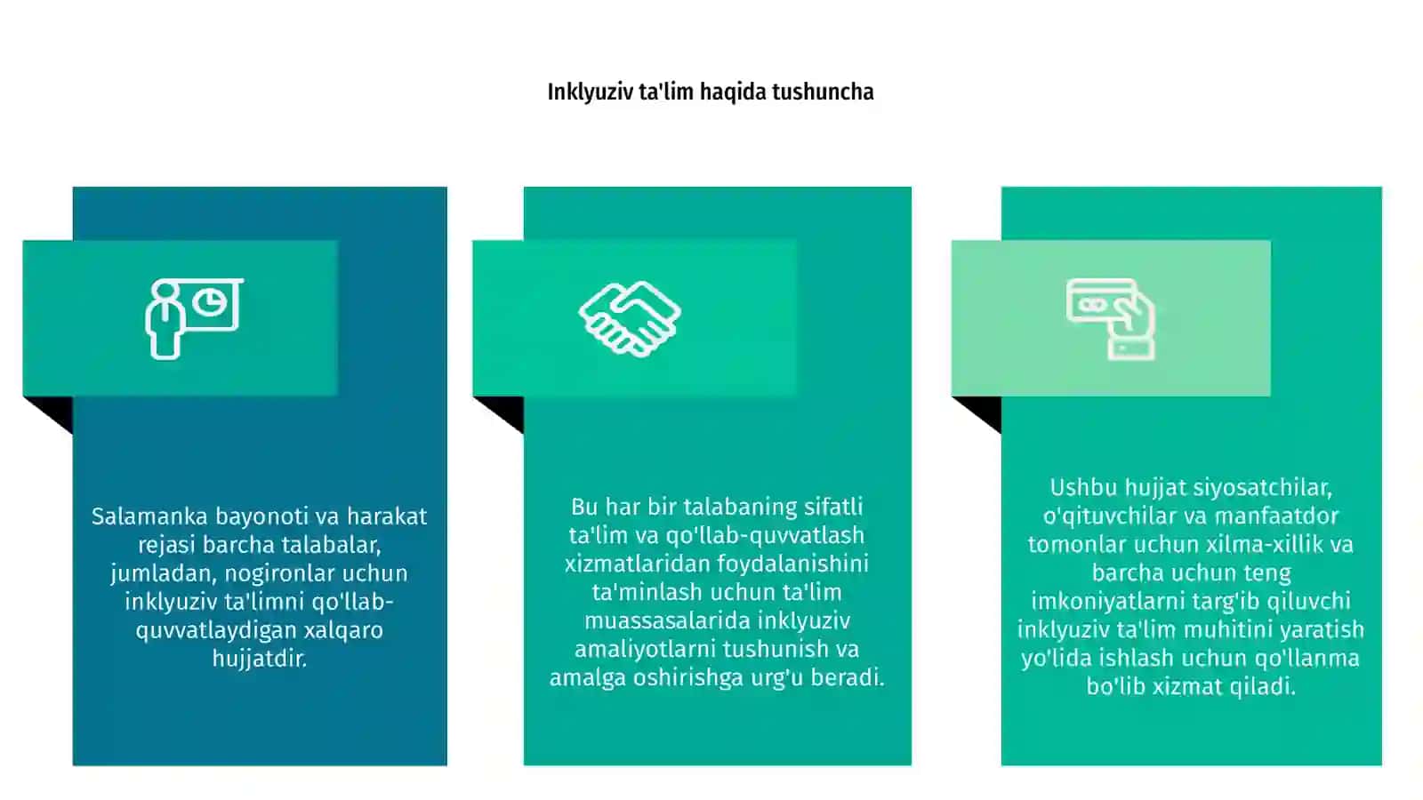 Salamanka bayonoti va ish faoliyati rejasi 4